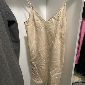100% SILK slip dress ARITZIA